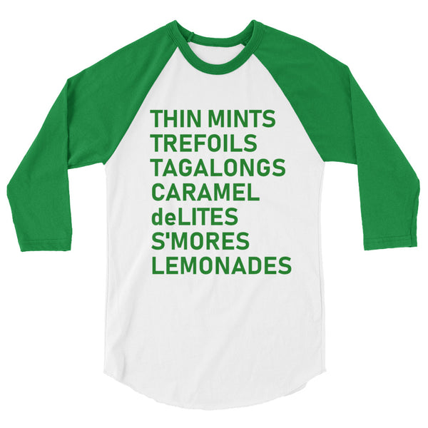 Cookie Time Relaxed 3/4 Sleeve Raglan Shirt